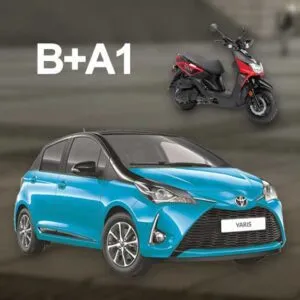 κατηγορία Β με 121 κωδικο αυτοκινητο και δικυκλο